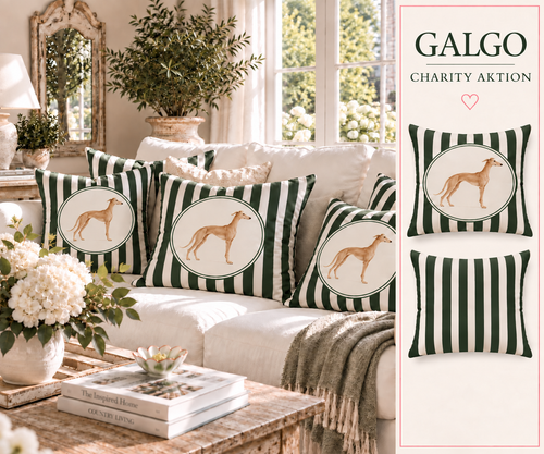 Basic-Kissen  / Galgo Charity Kollektion
